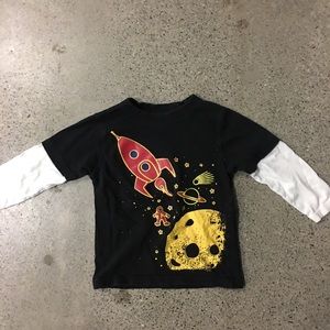 Kids outer space T-shirt